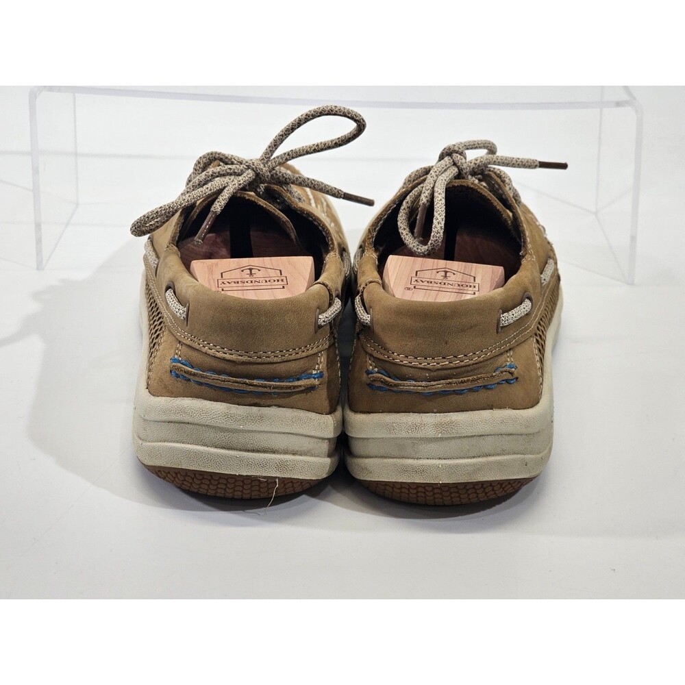 Sperry Mens 8.5M Gamefish Leather Boat Shoe‎ Tan Casual Loafer Slip On Shoes EUC - Picture 4 of 9